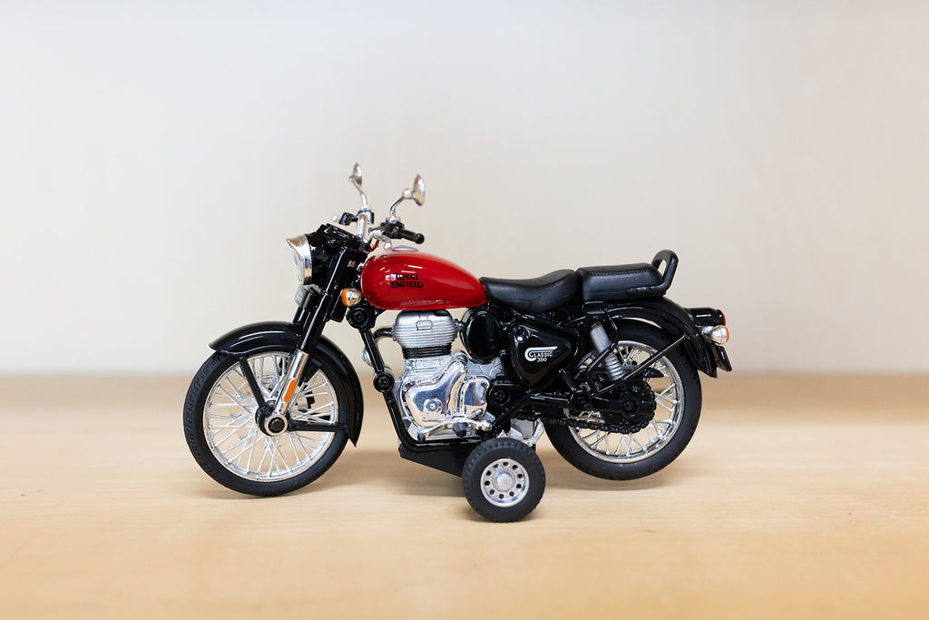 ROYAL ENFIELD CLASSIC 350 MOTORCYCLE PULL BACK SCALE 1:15